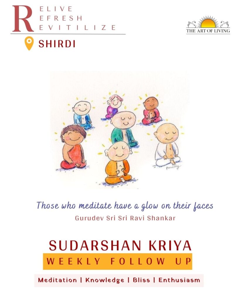 sudarshan kriya weekely follow up