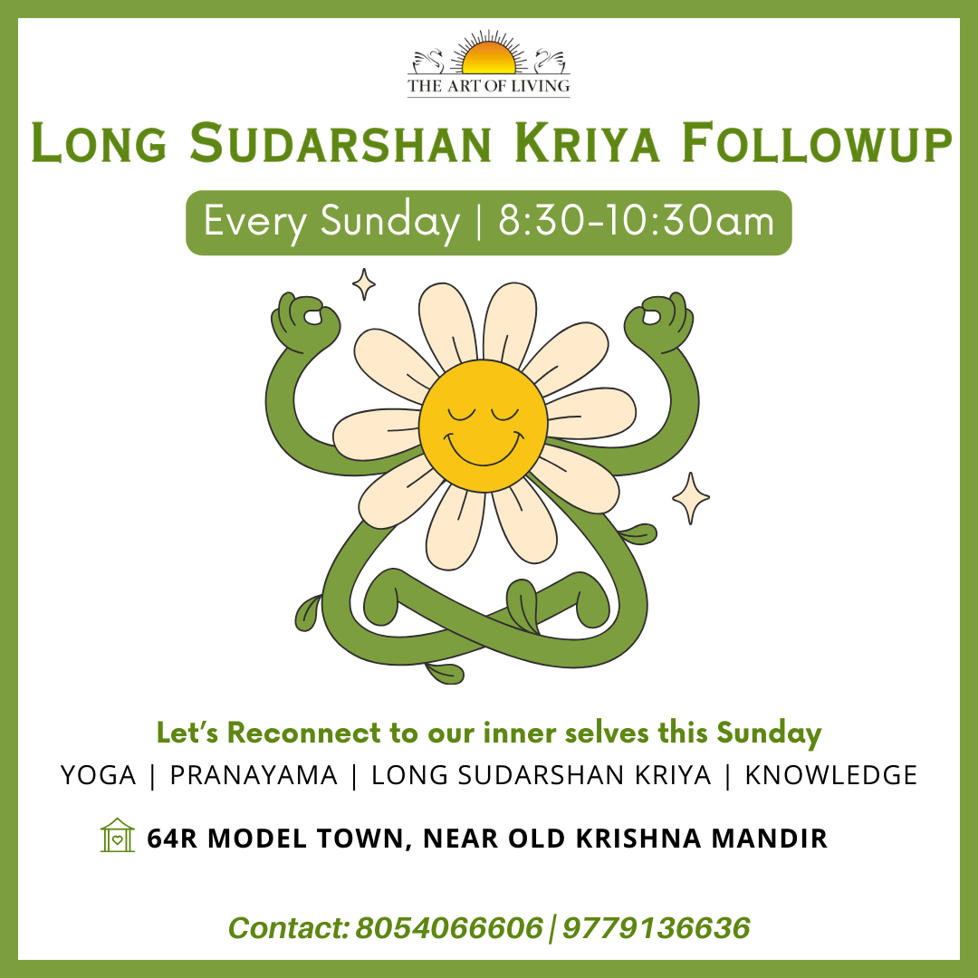 Long Sudarshan Kriya Followup 3