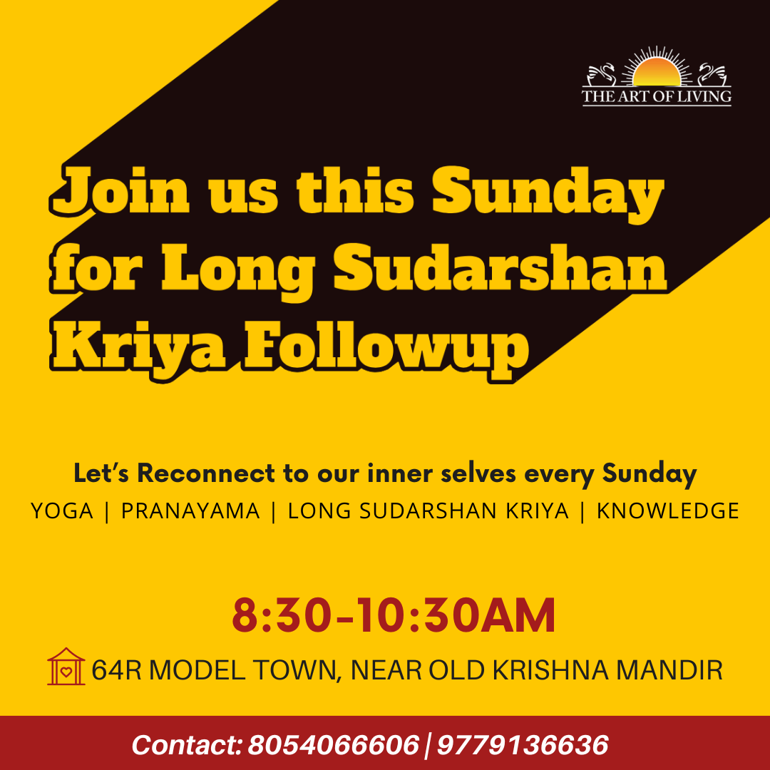 Long Sudarshan Kriya Followup 2