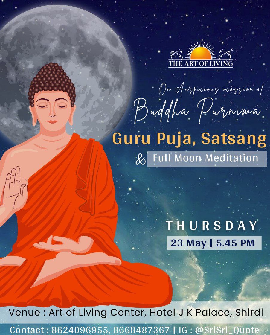 Buddha Purnima special satsang and guru puja