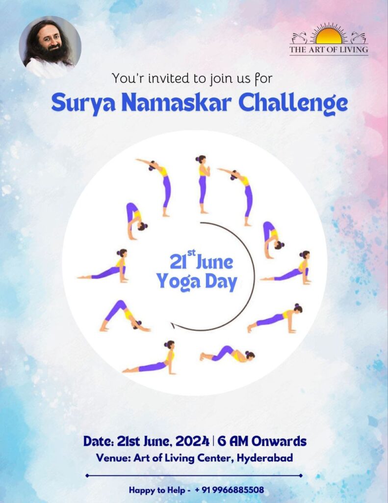 Surya Namaskar Challange