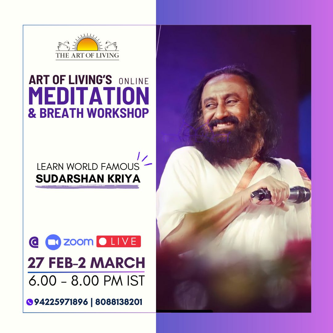 Online Meditation and Breath Workshop