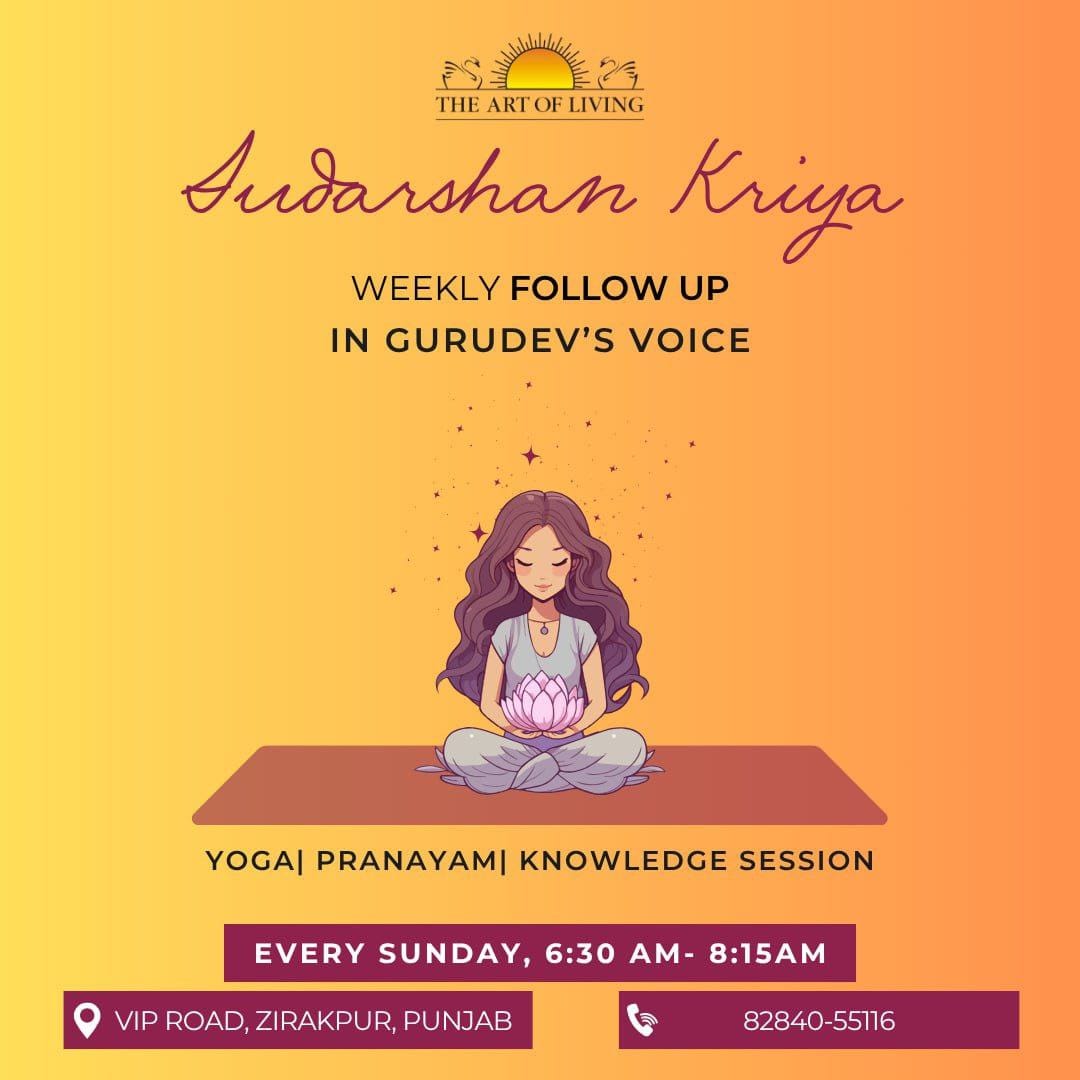 Long Sudarshan Kriya Follow Up