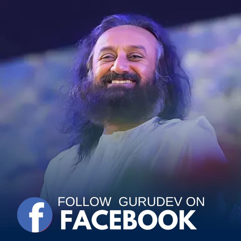 Gurudev on facebook